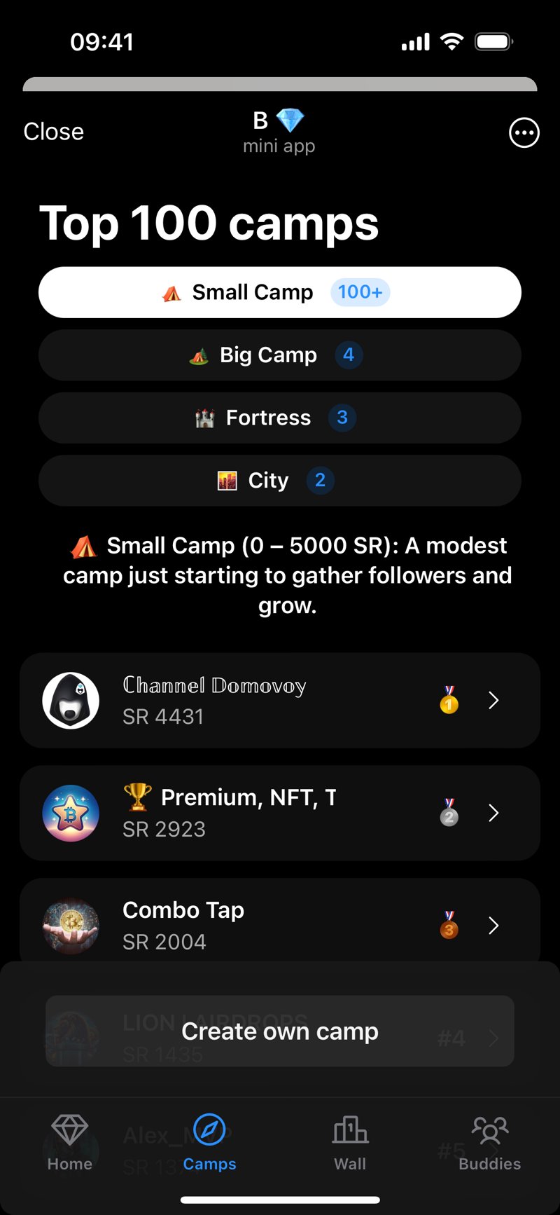 Dapp screenshot