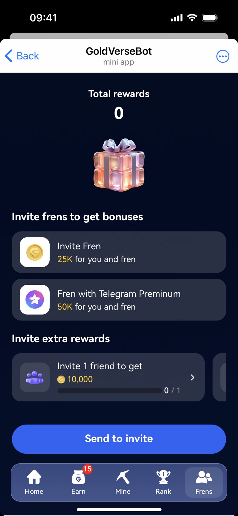 Dapp screenshot