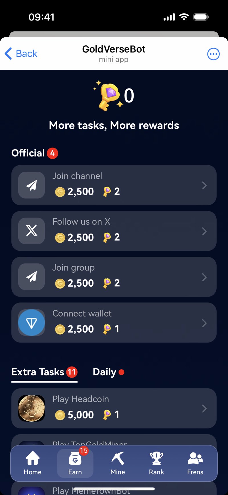Dapp screenshot
