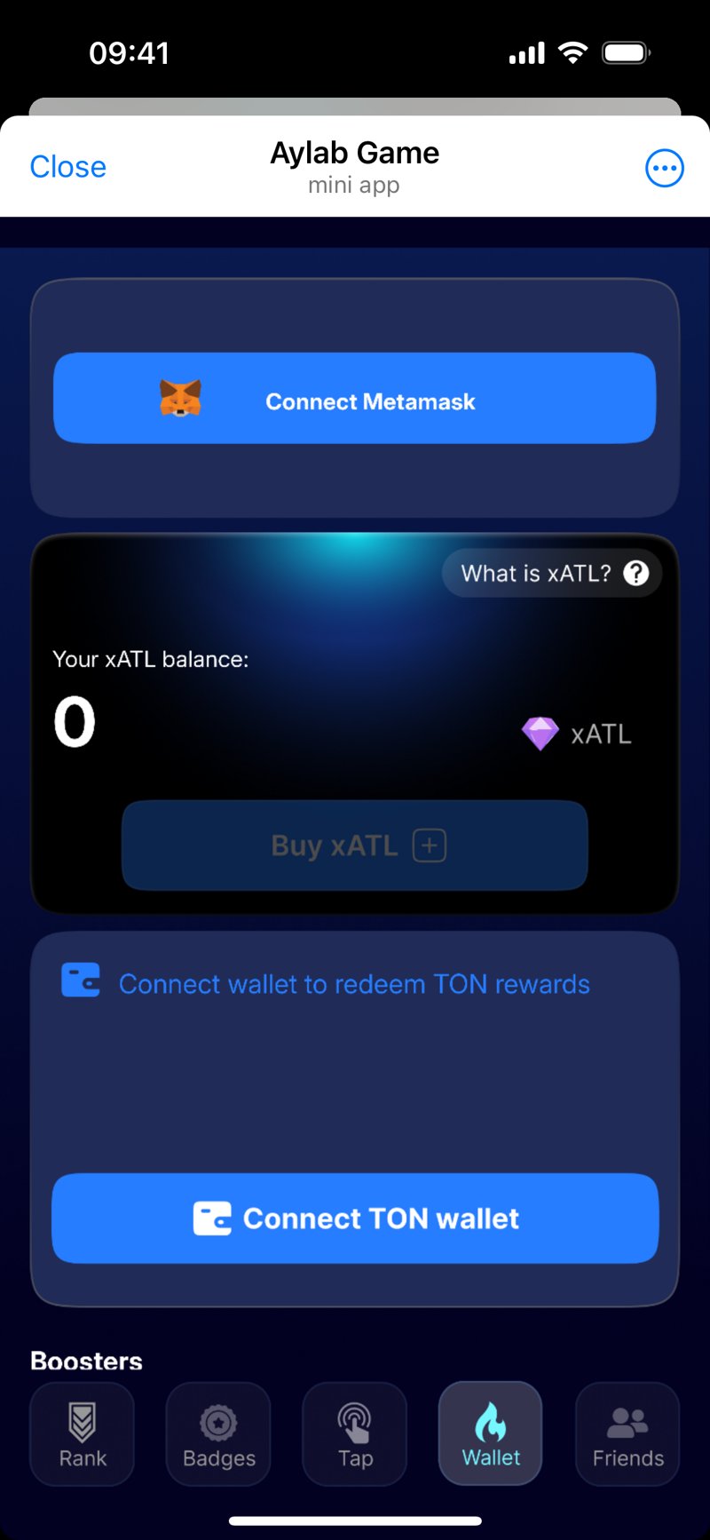Dapp screenshot
