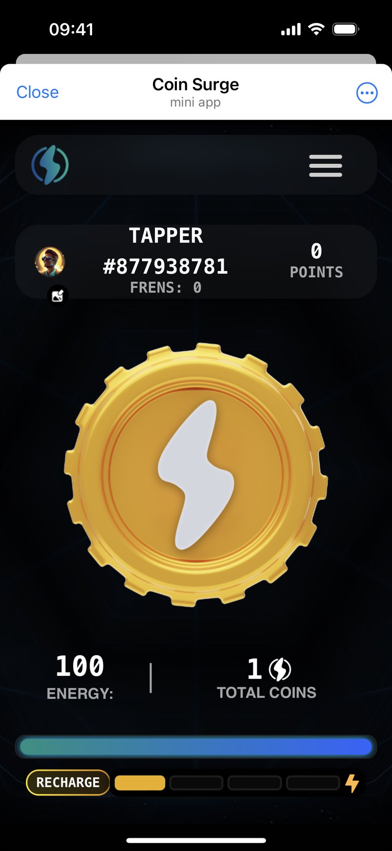 Dapp screenshot