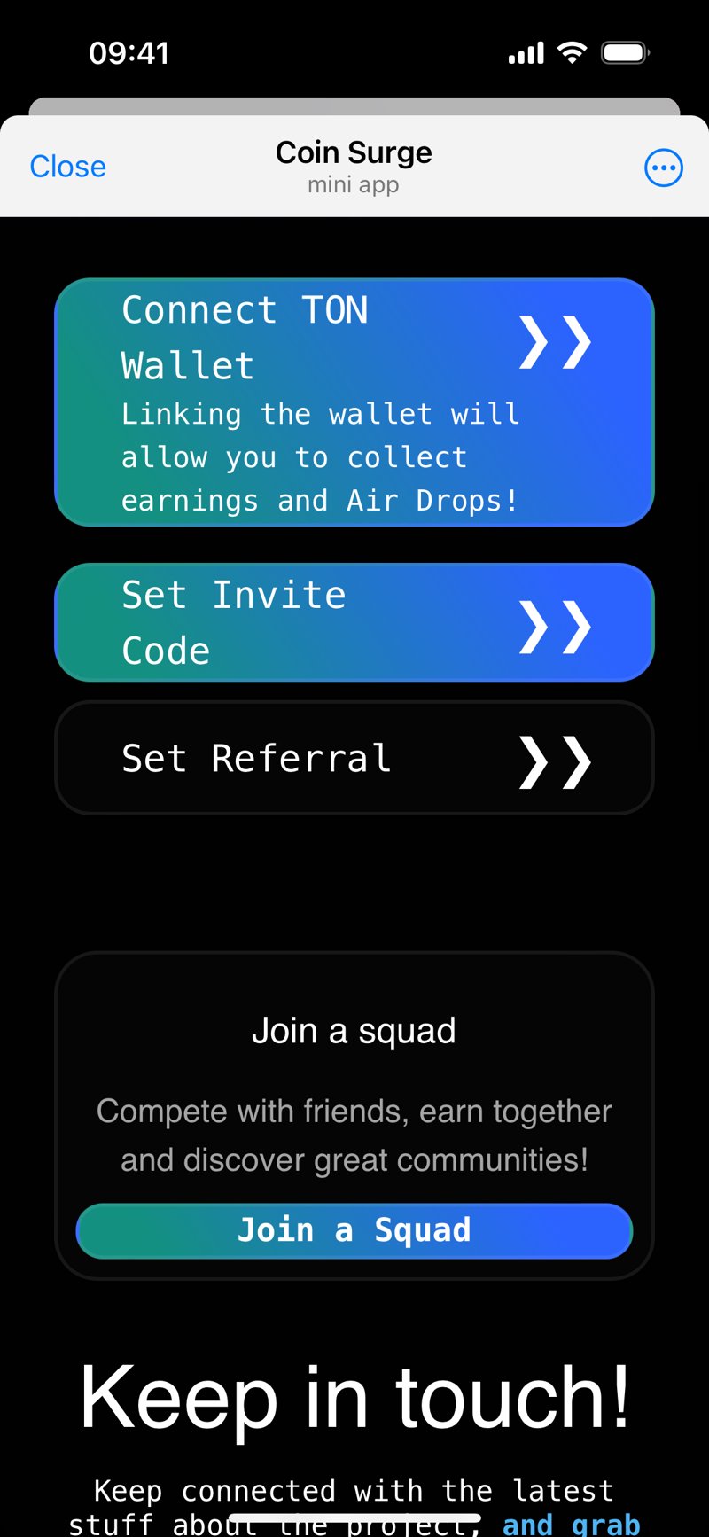 Dapp screenshot