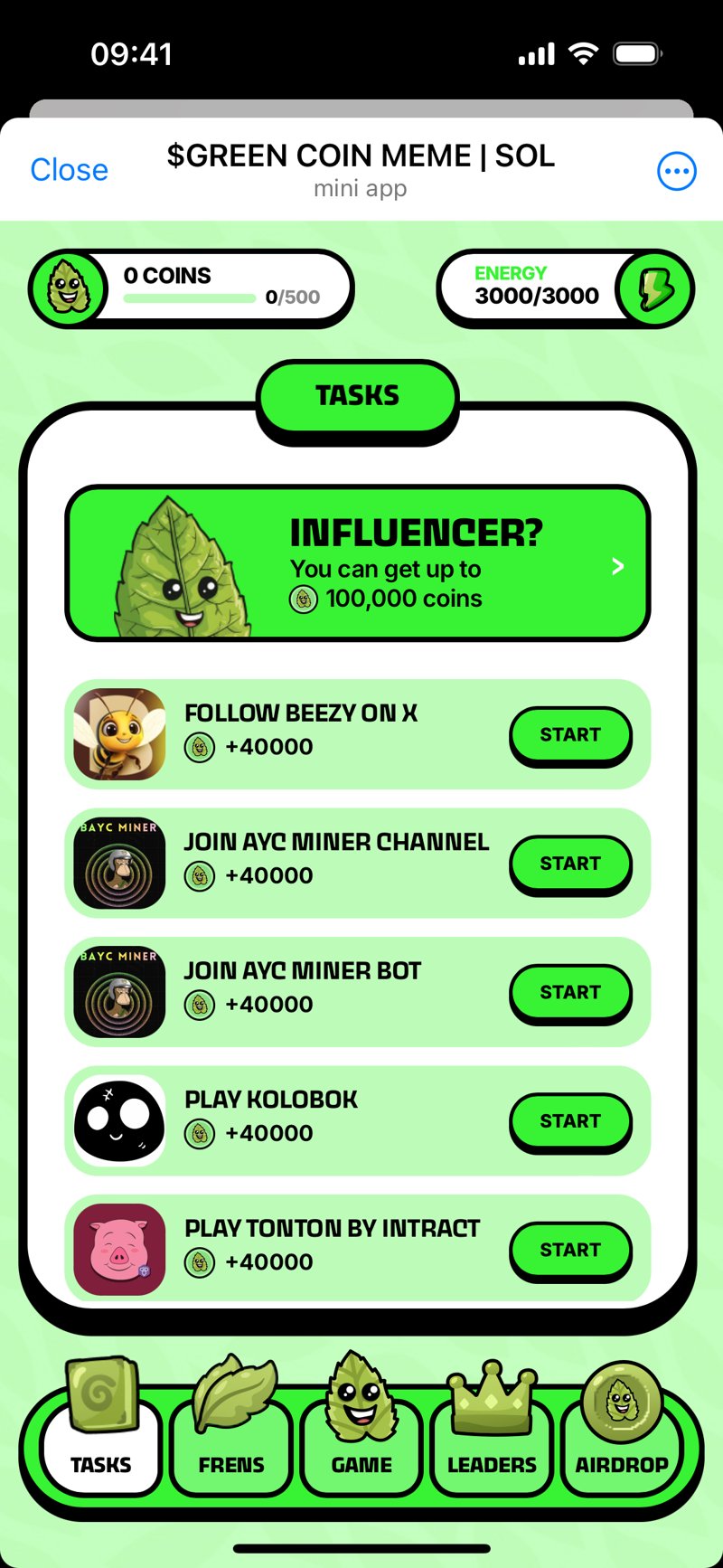 Dapp screenshot