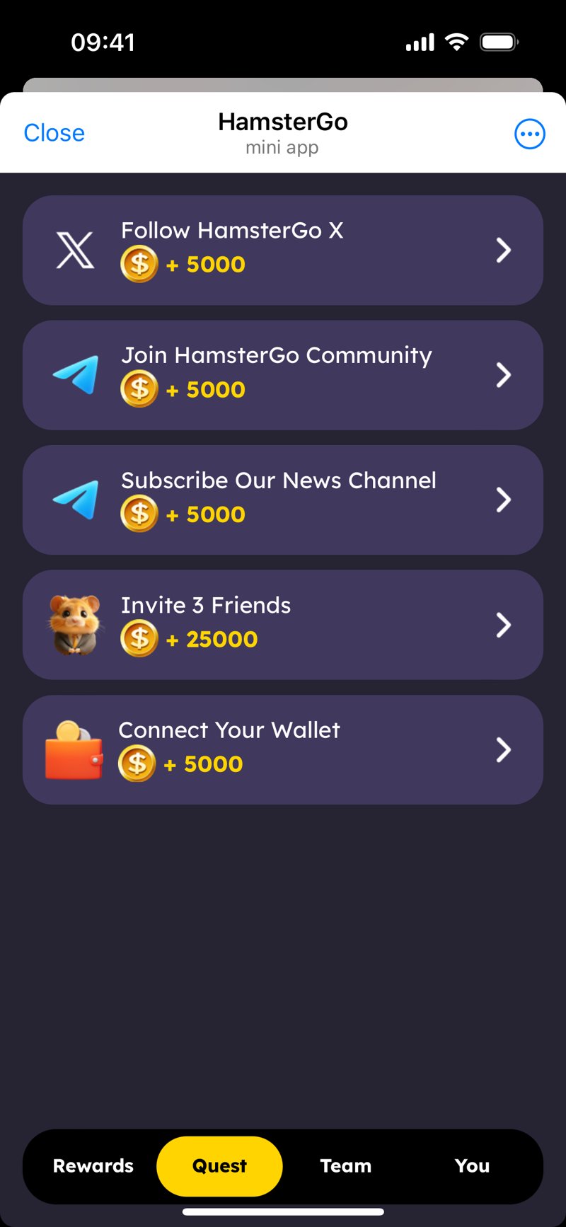 Dapp screenshot