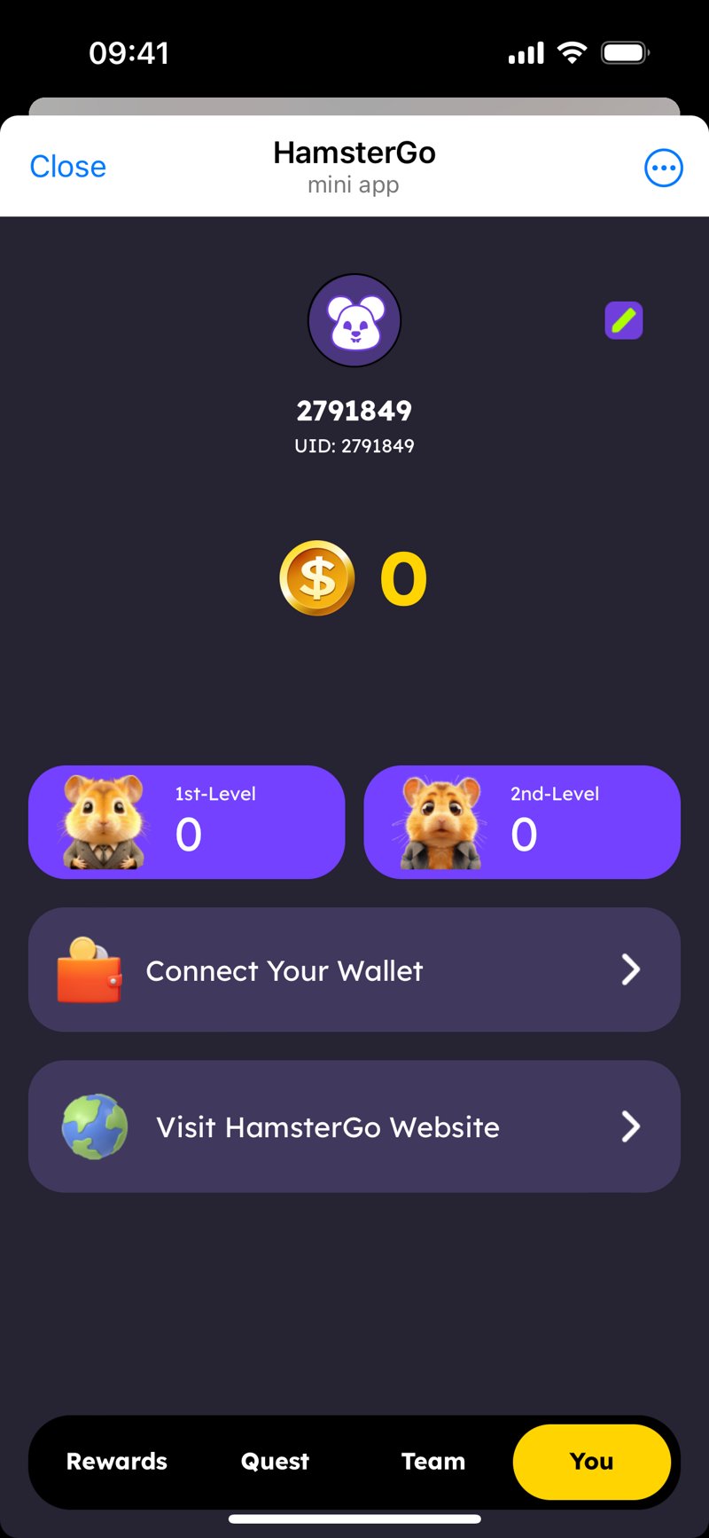 Dapp screenshot