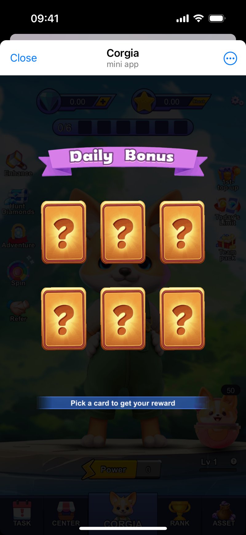 Dapp screenshot