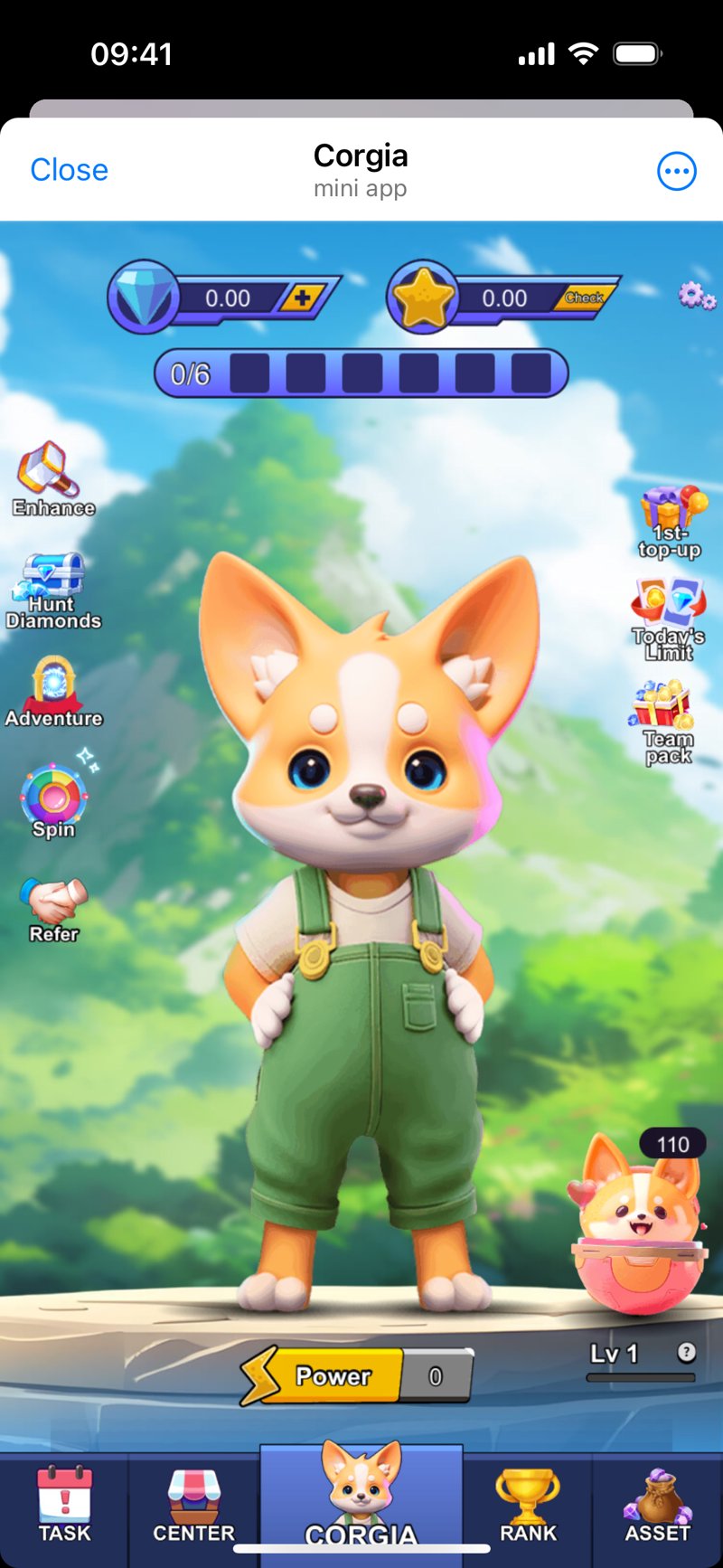 Dapp screenshot