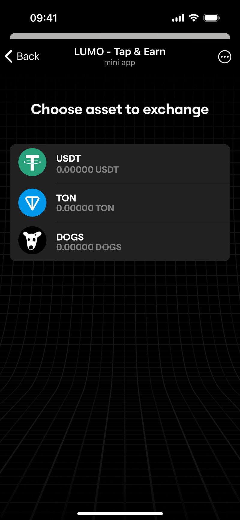 Dapp screenshot