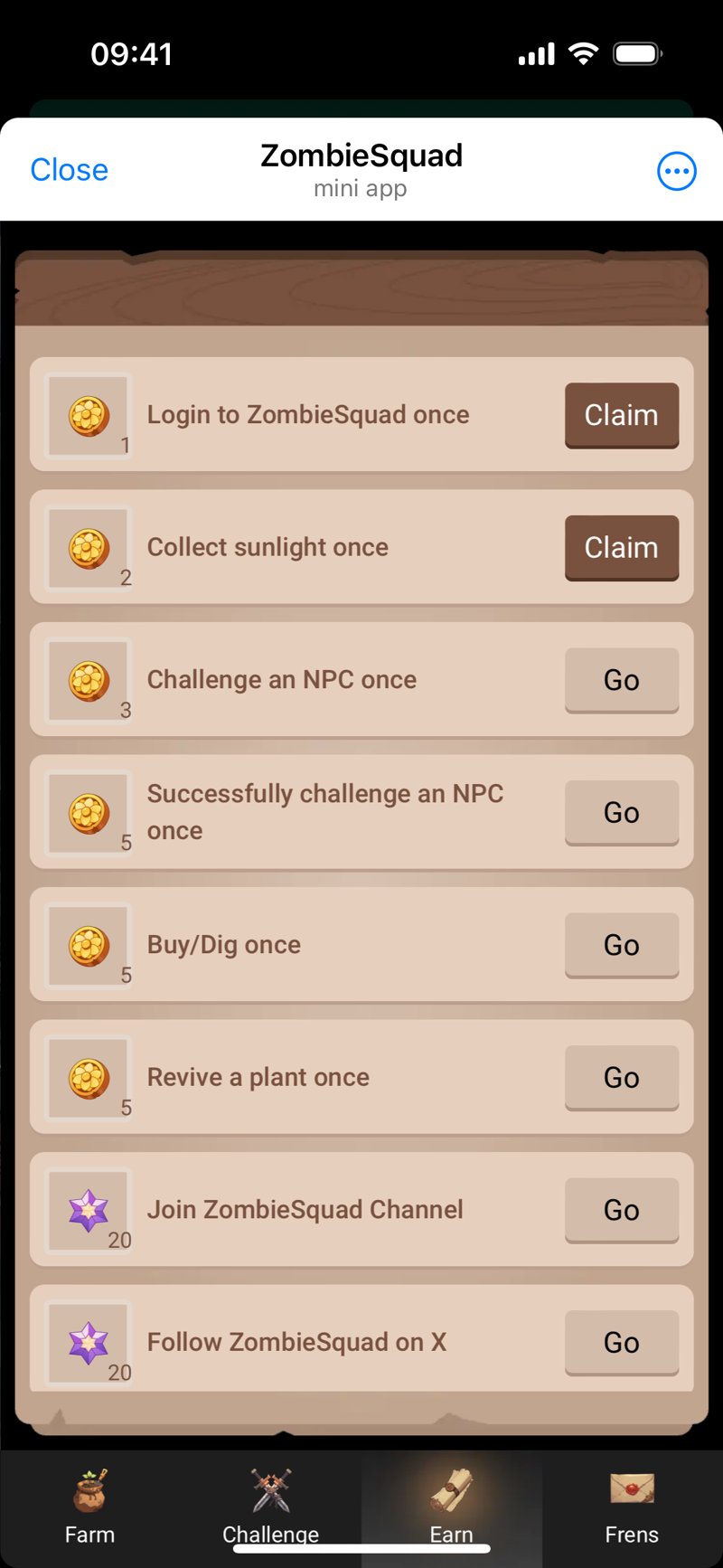 Dapp screenshot