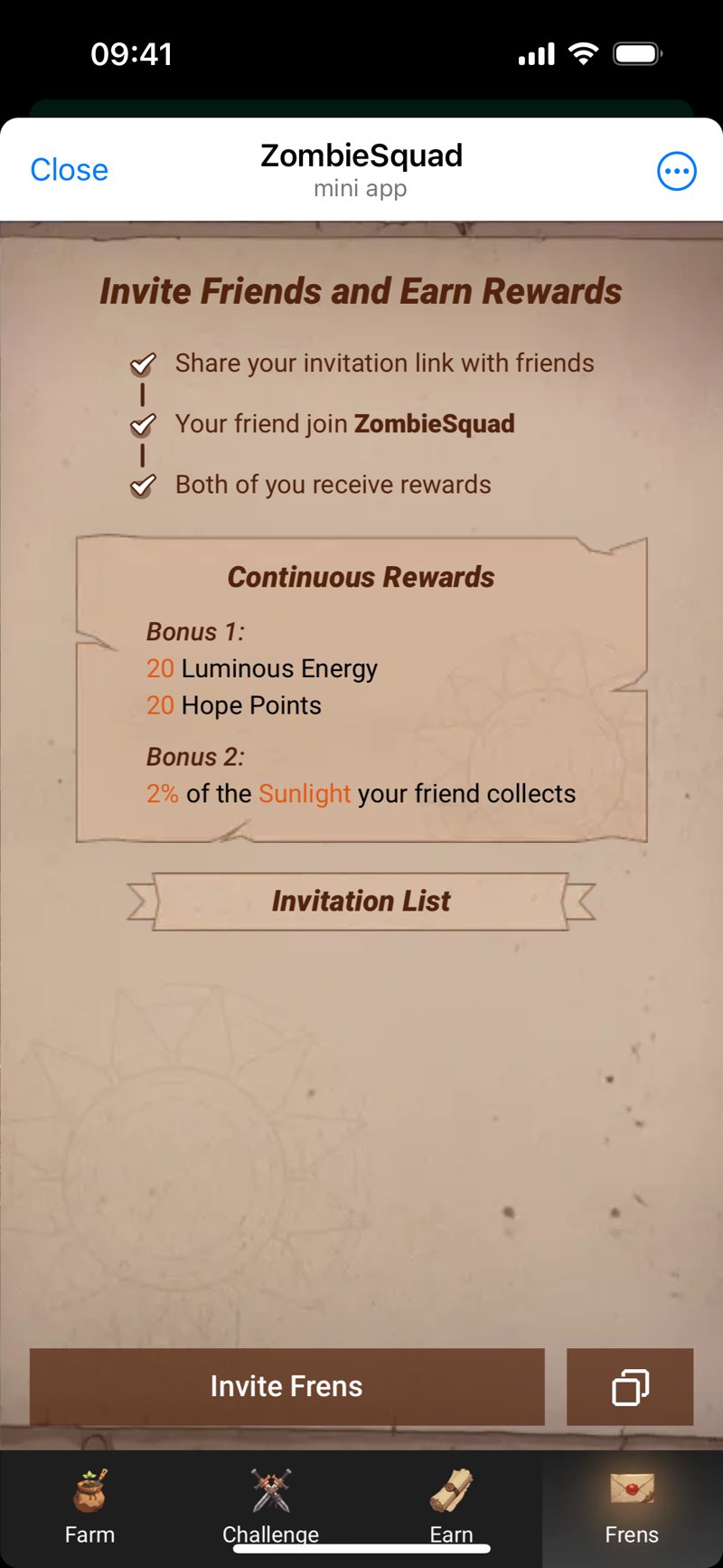 Dapp screenshot