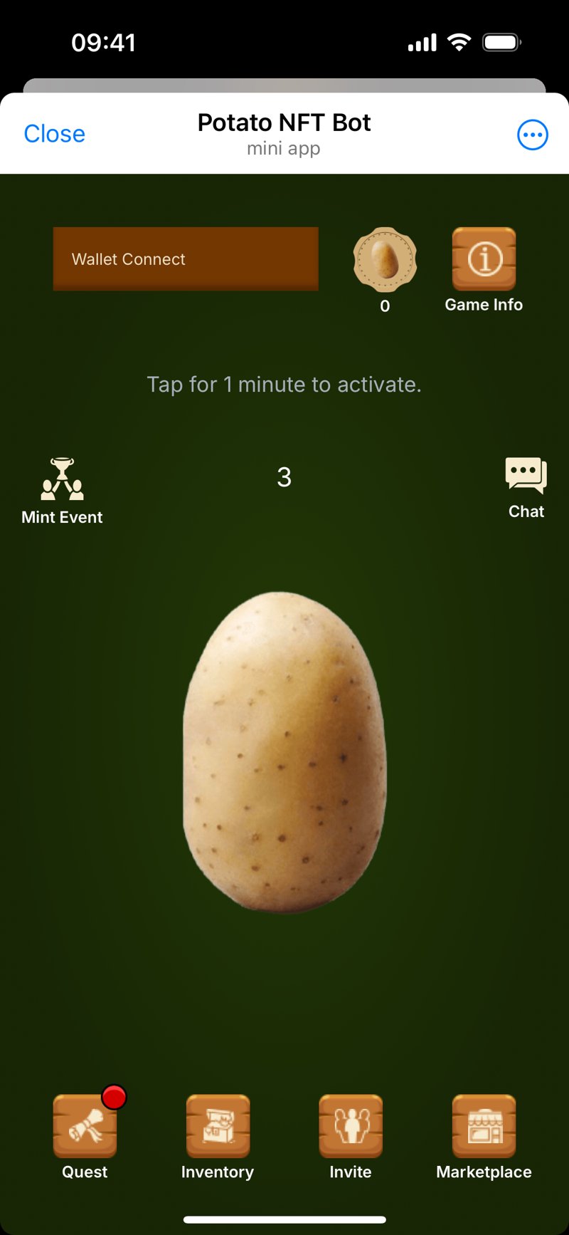 Dapp screenshot