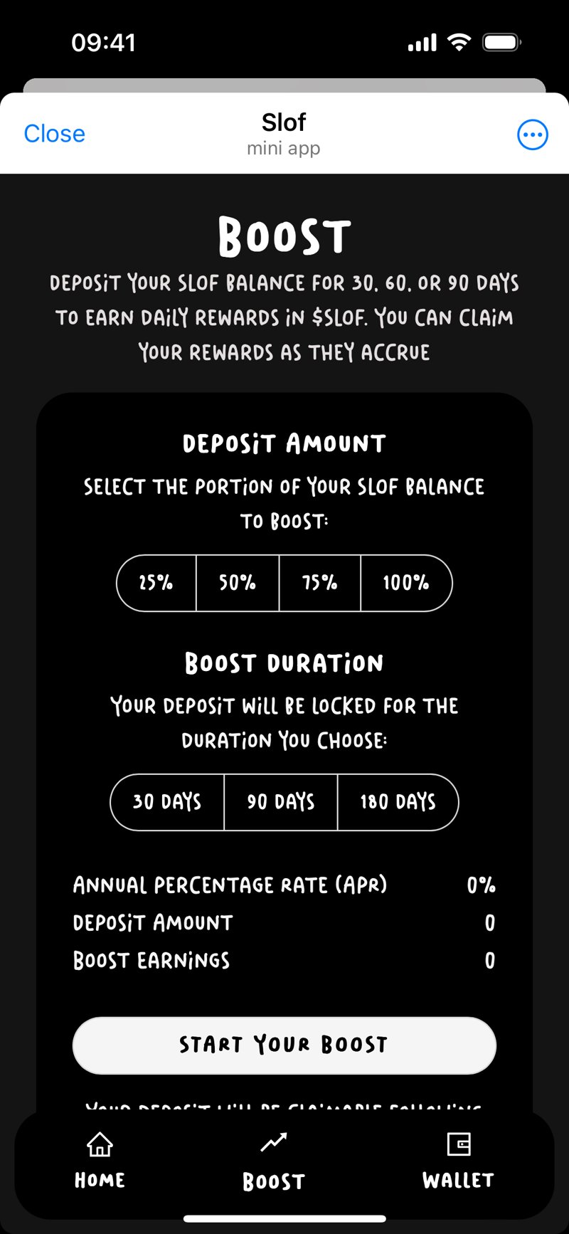 Dapp screenshot