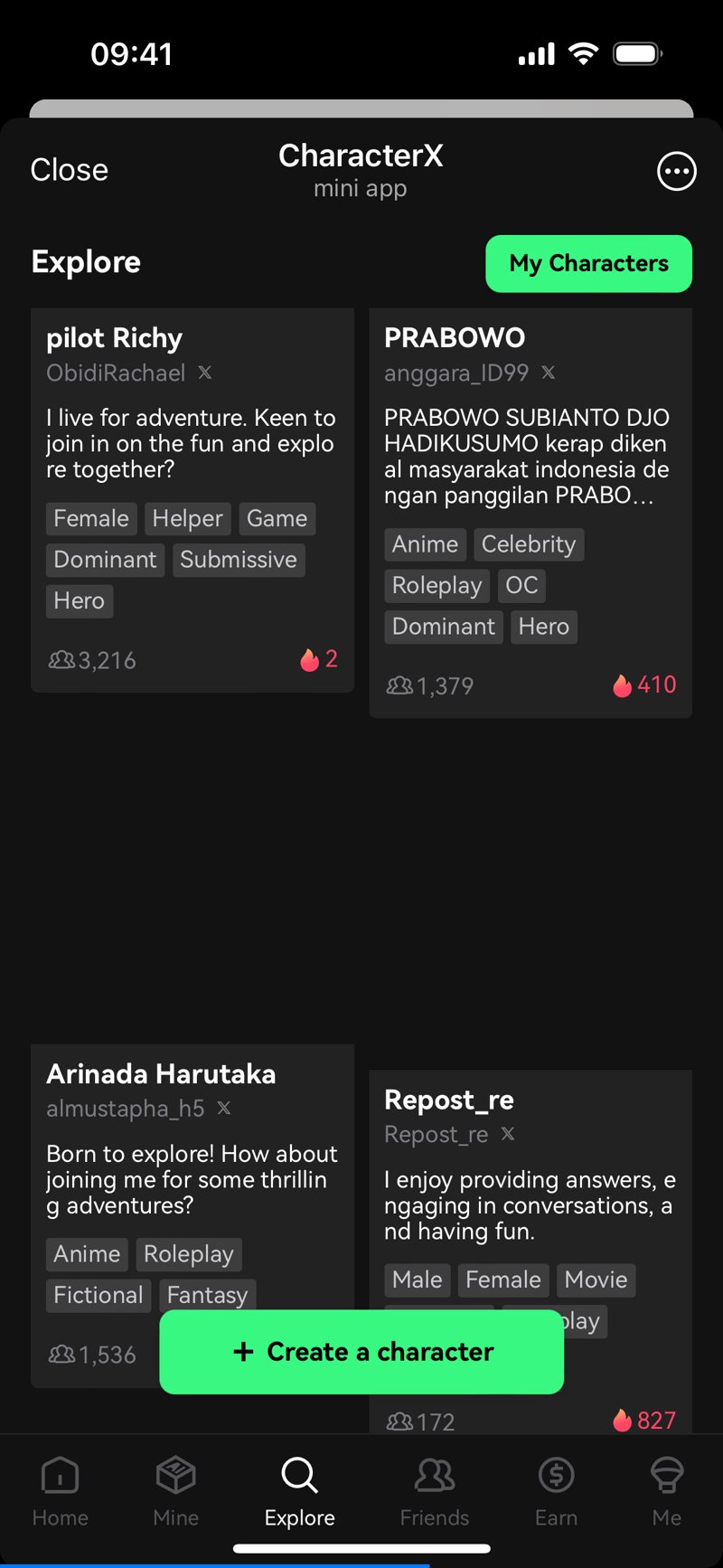 Dapp screenshot