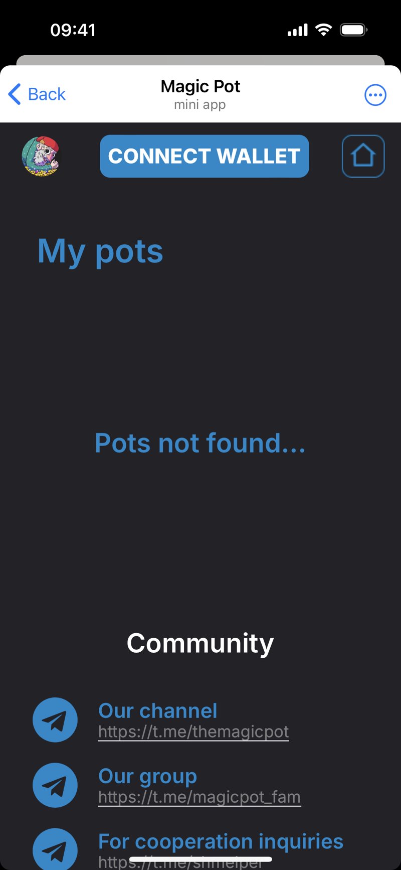 Dapp screenshot