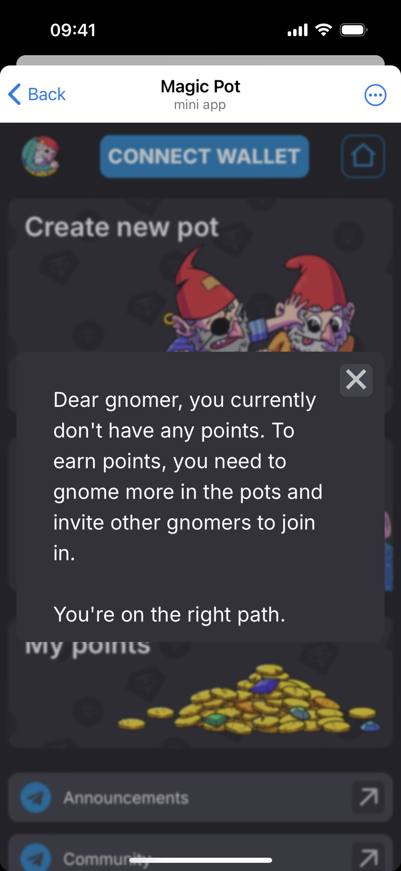 Dapp screenshot