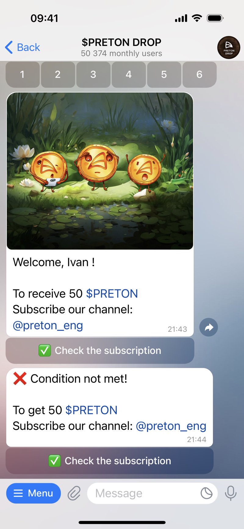 Dapp screenshot