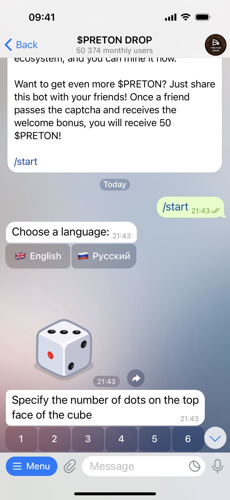 Dapp screenshot