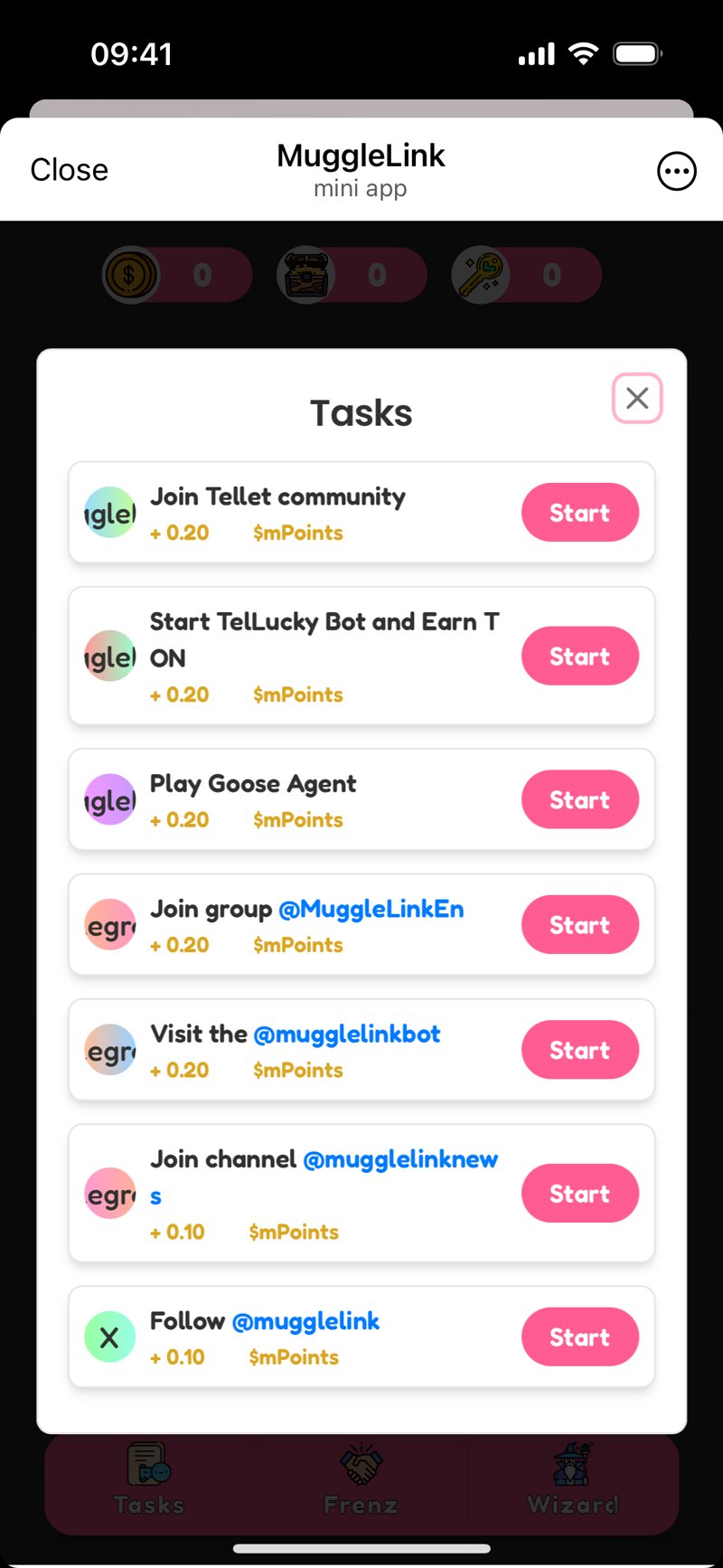 Dapp screenshot