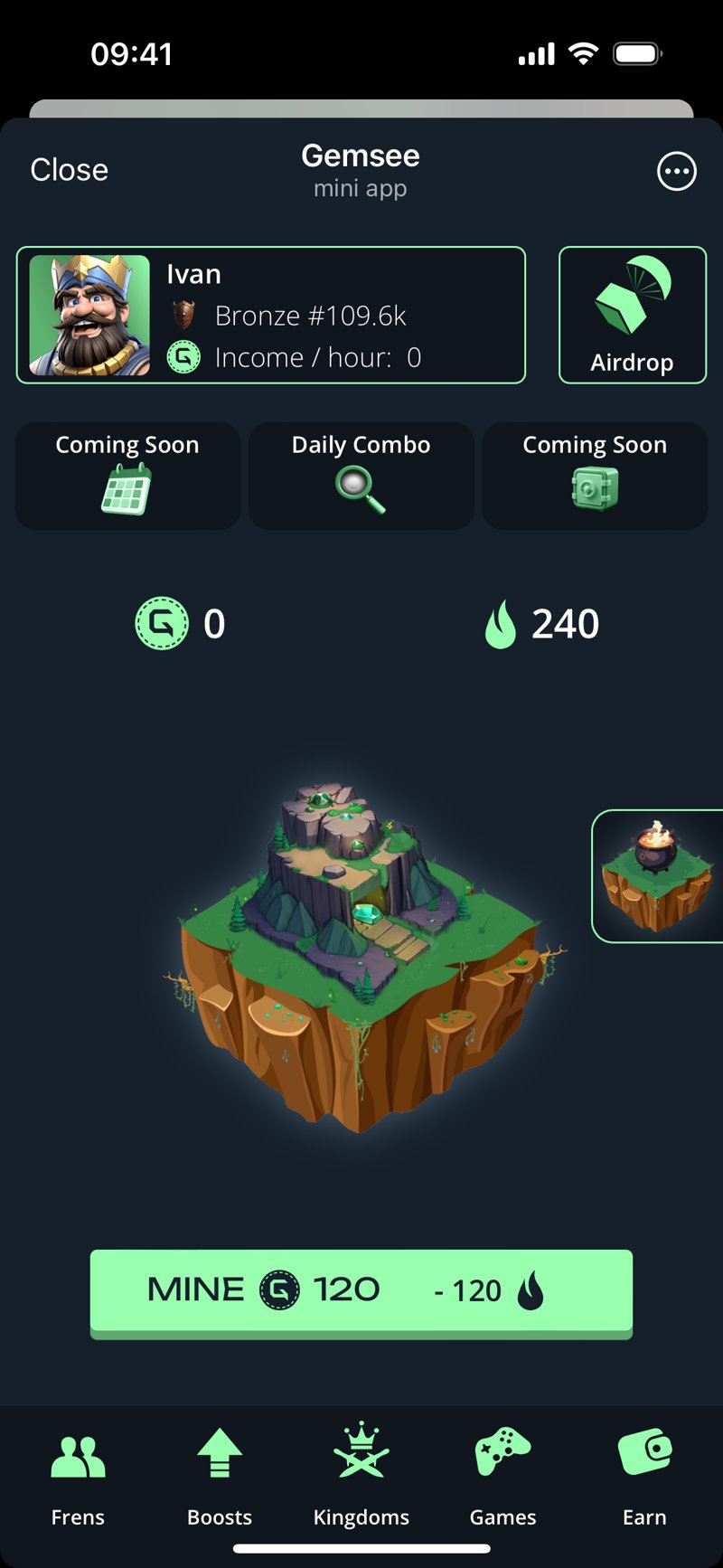 Dapp screenshot