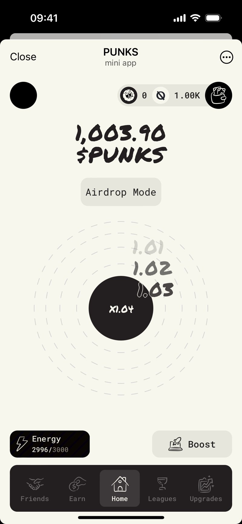 Dapp screenshot