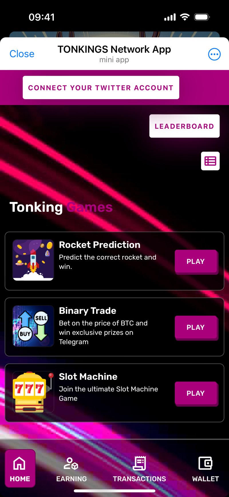 Dapp screenshot