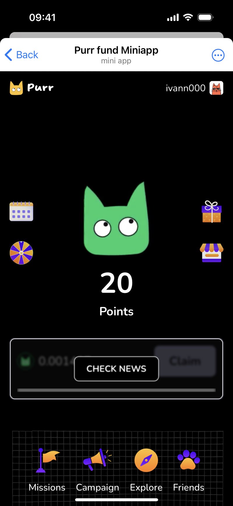 Dapp screenshot