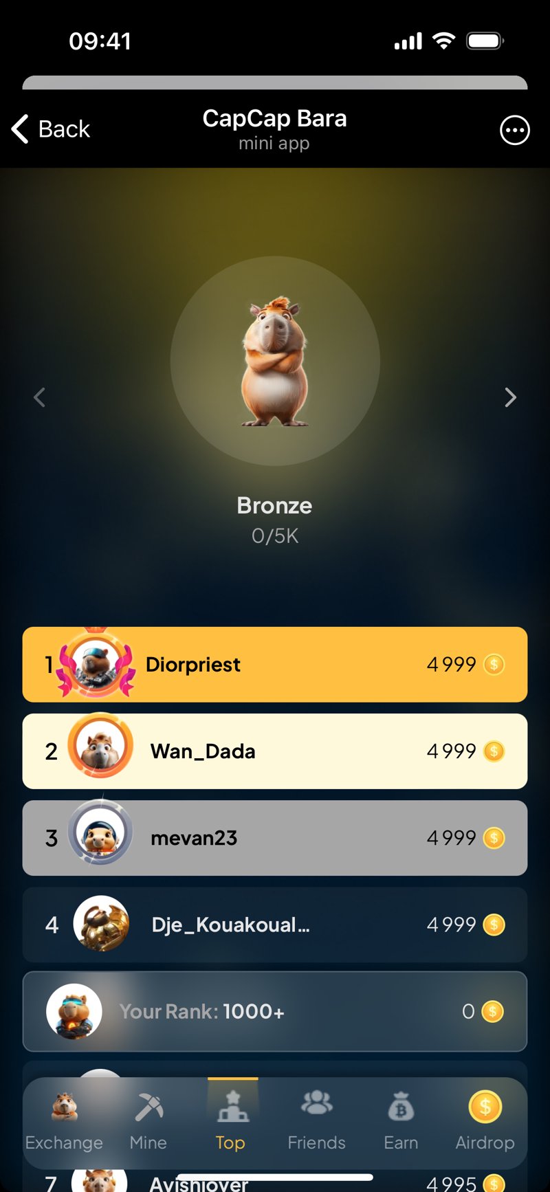 Dapp screenshot