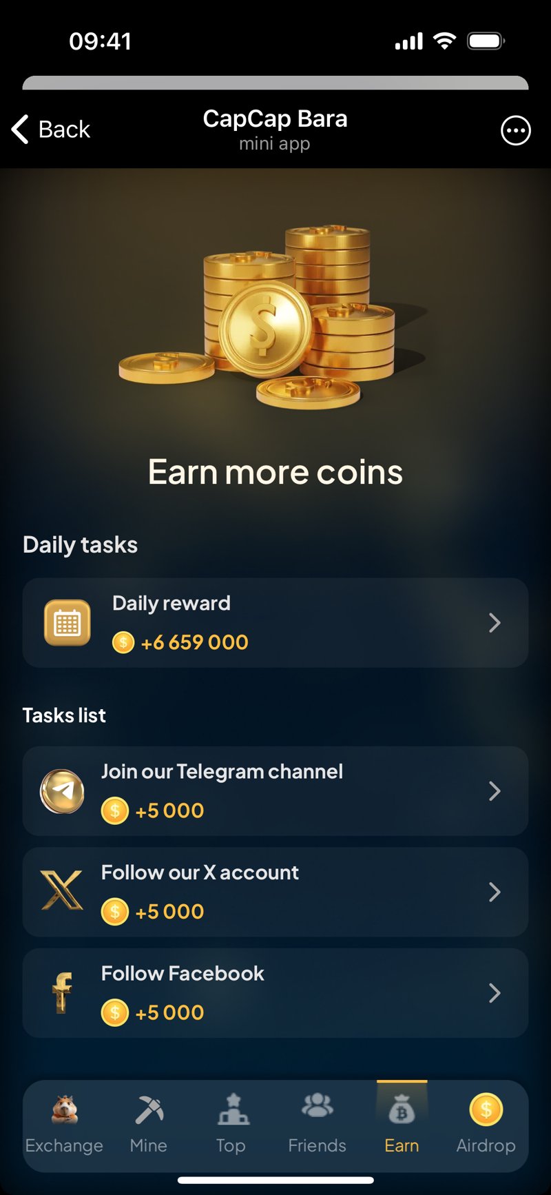 Dapp screenshot