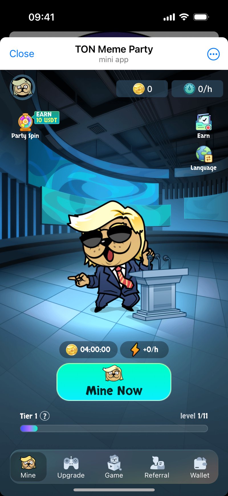 Dapp screenshot