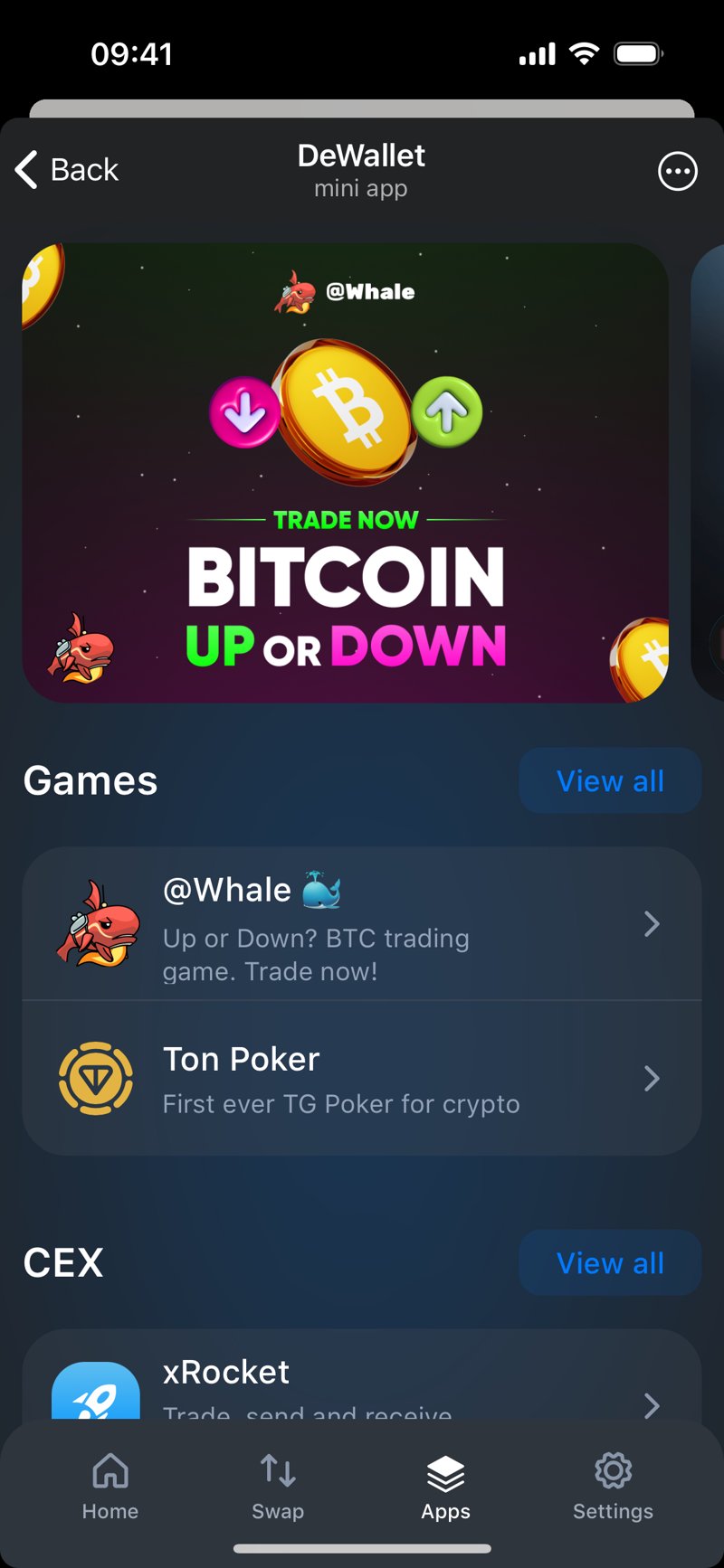 Dapp screenshot