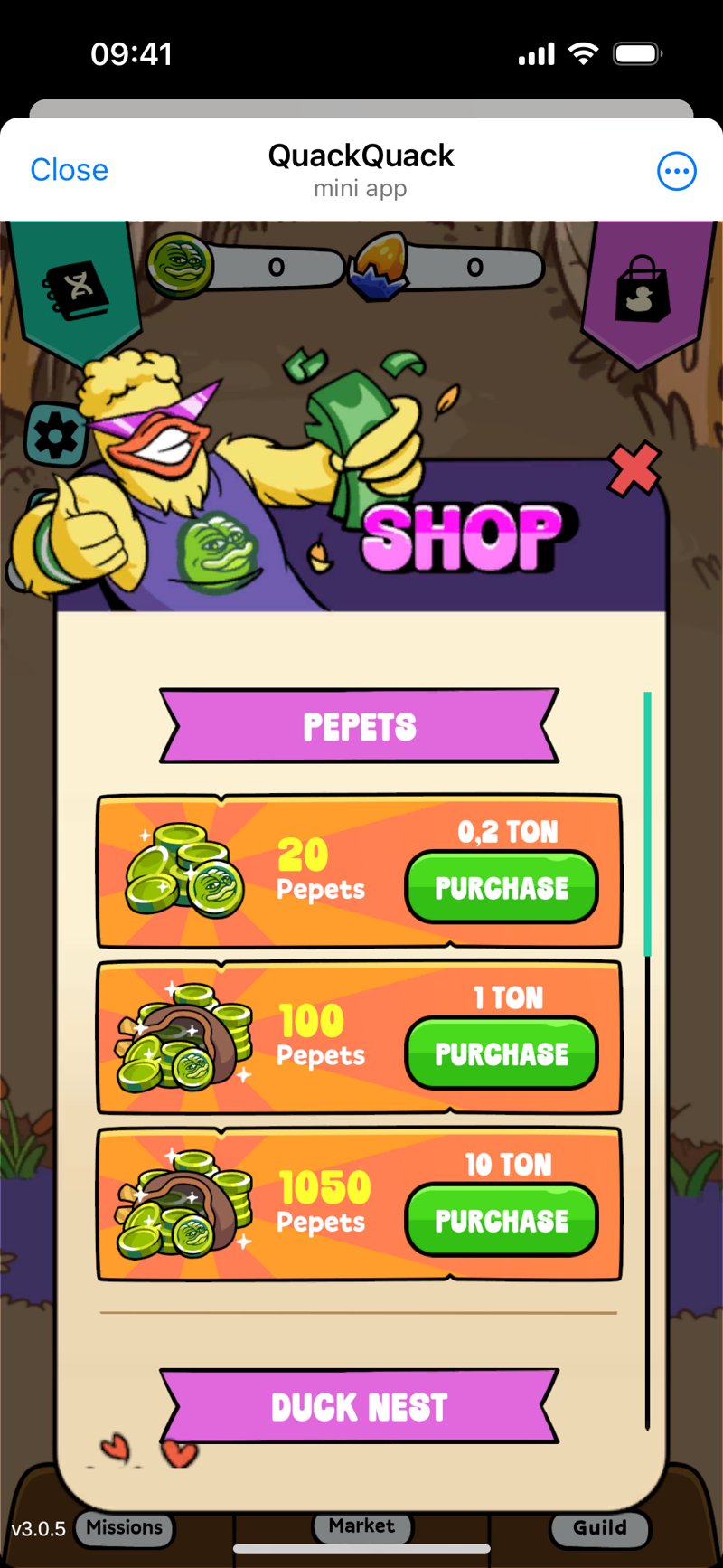 Dapp screenshot
