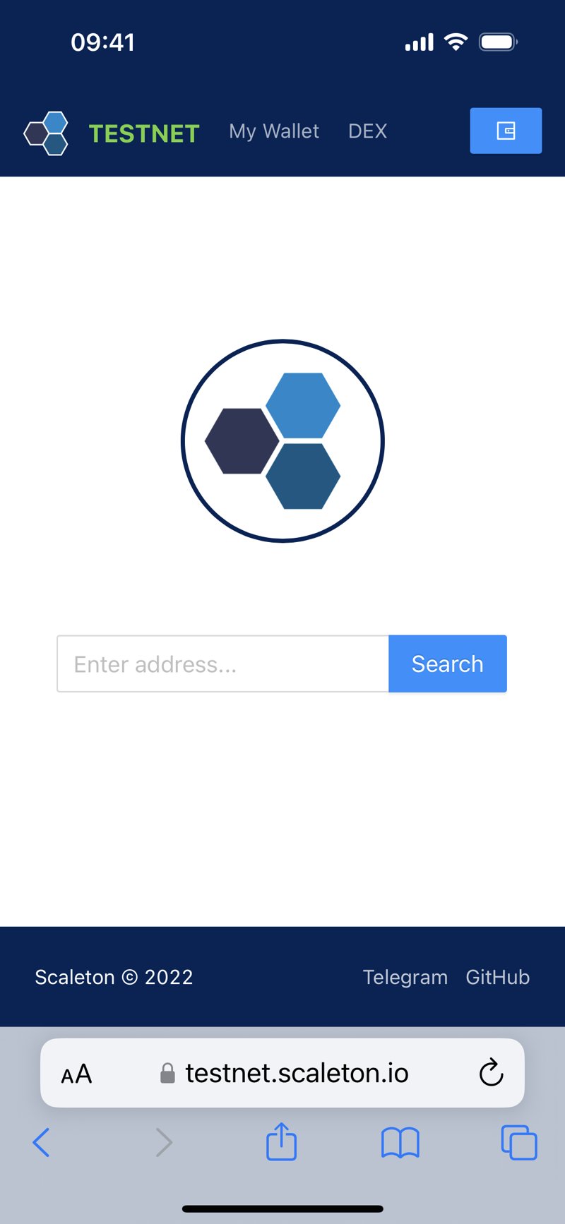 Dapp screenshot