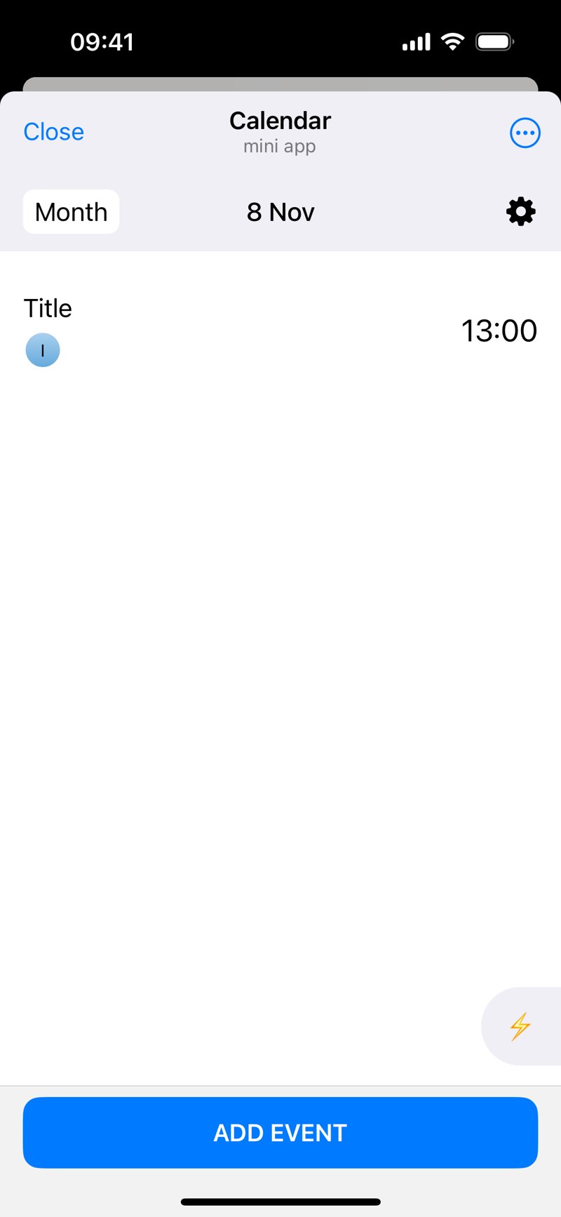Dapp screenshot