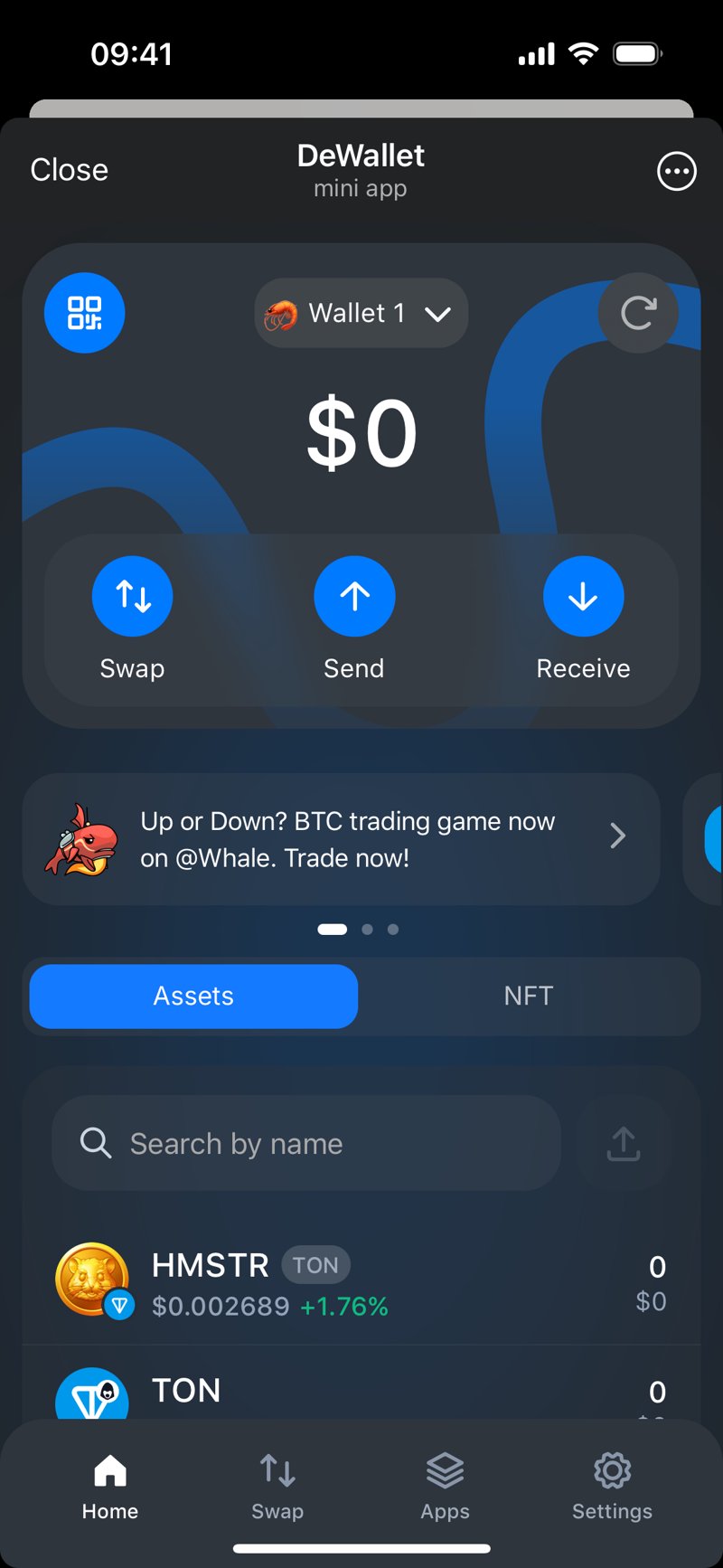 Dapp screenshot
