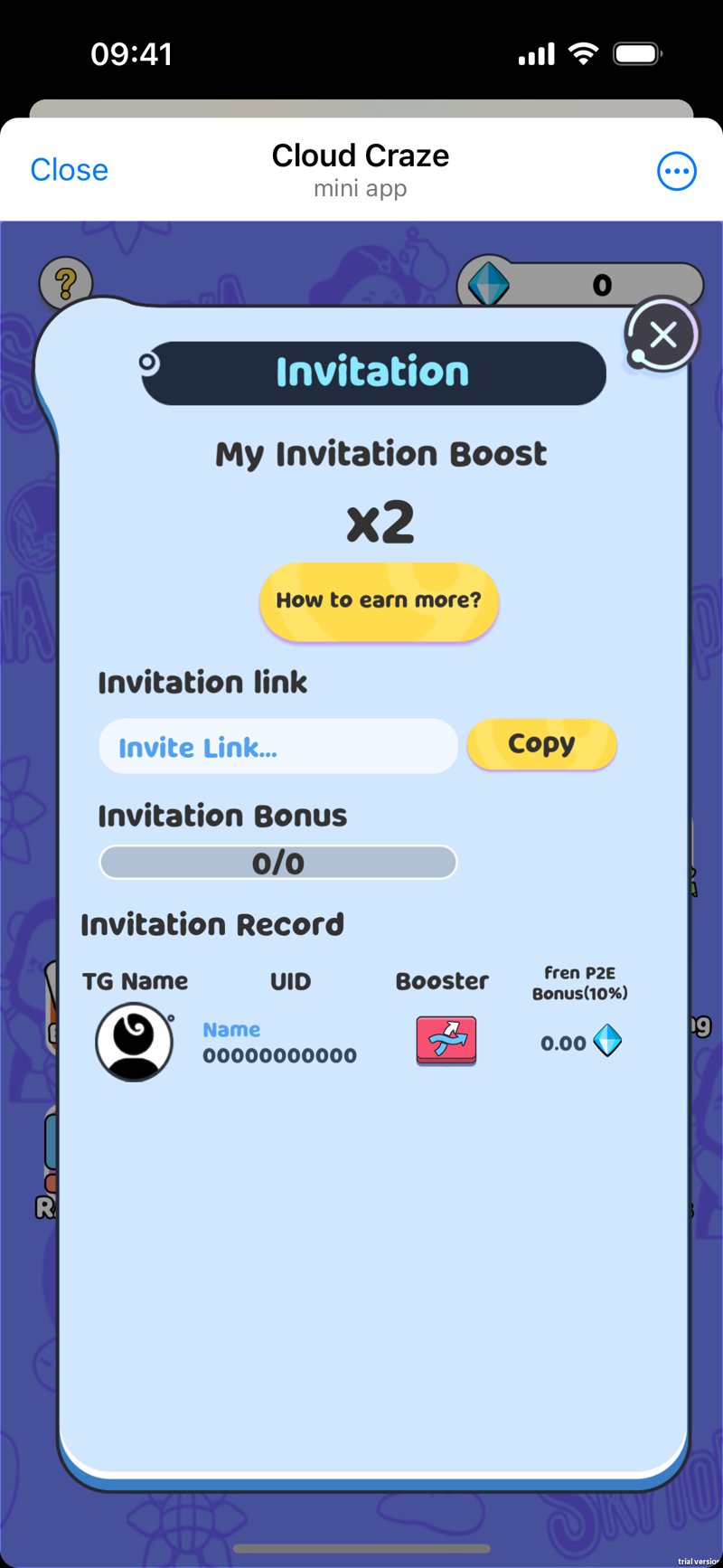 Dapp screenshot