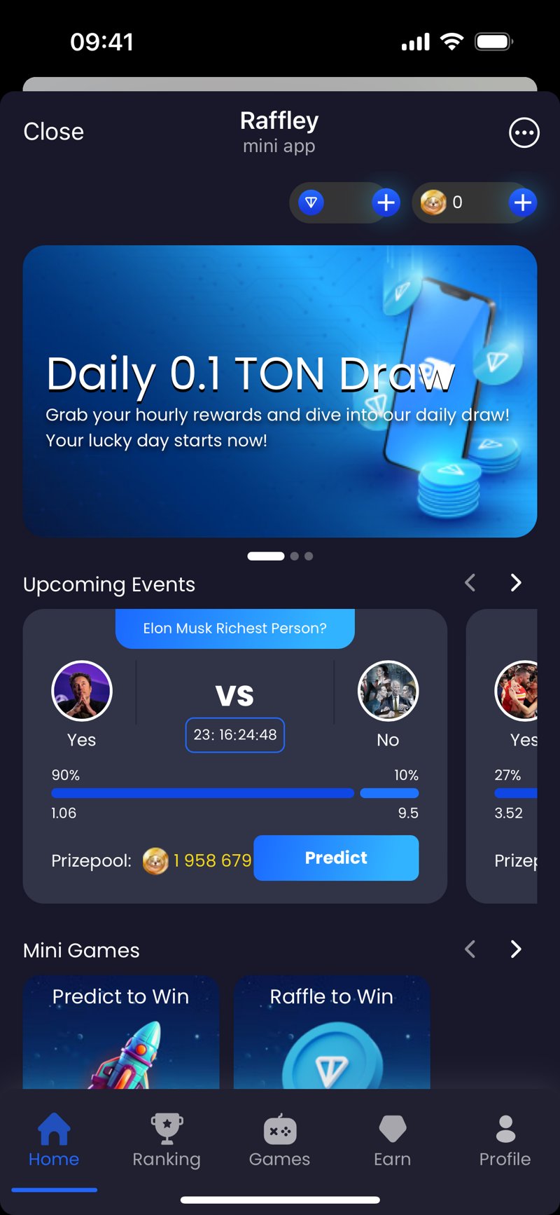 Dapp screenshot