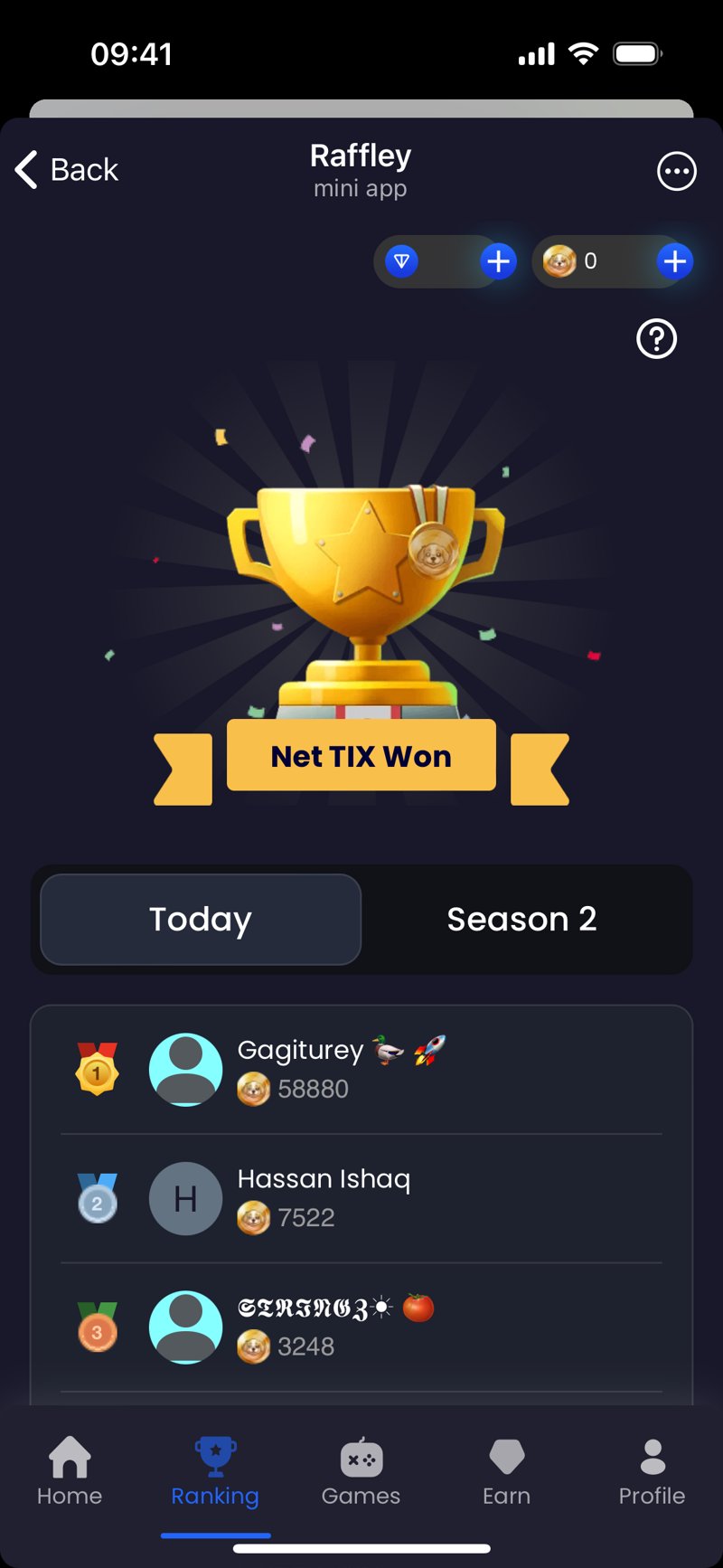 Dapp screenshot