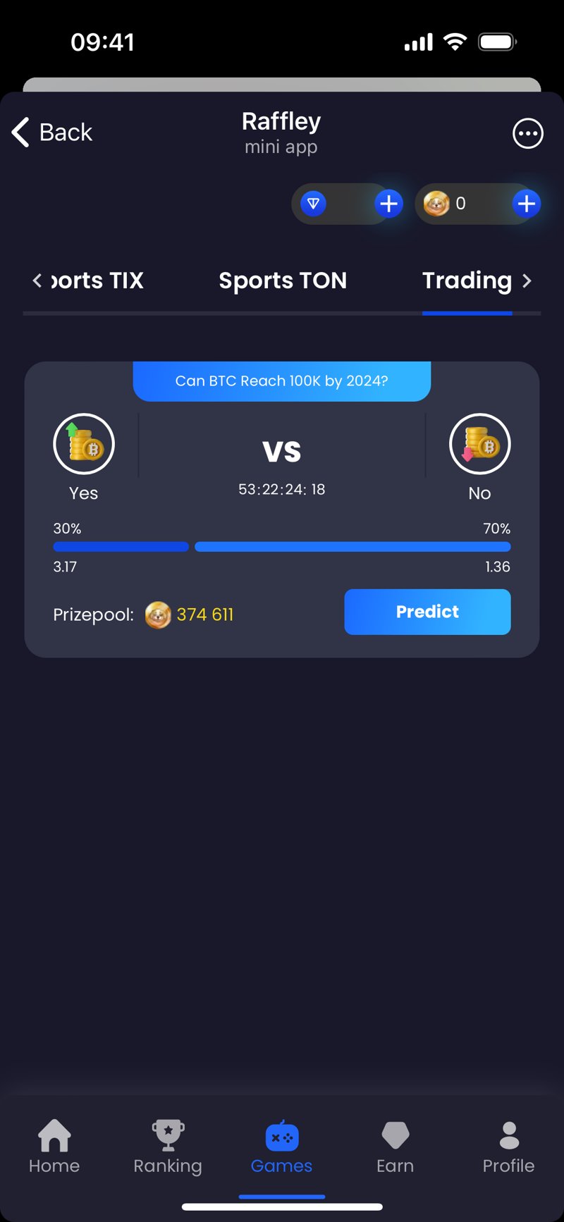Dapp screenshot