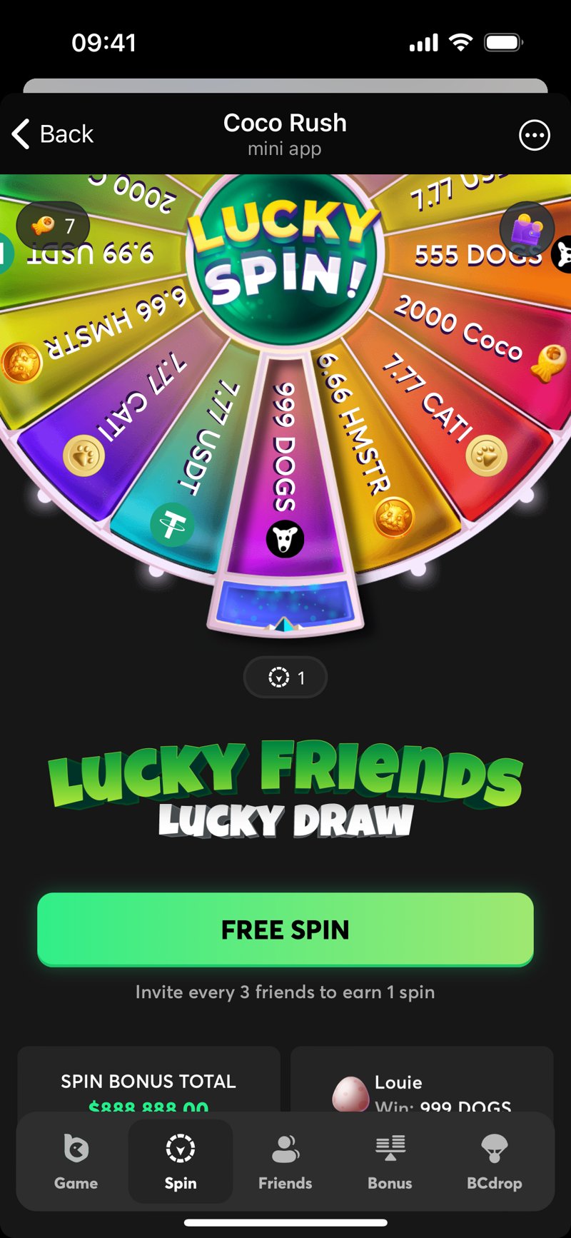 Dapp screenshot