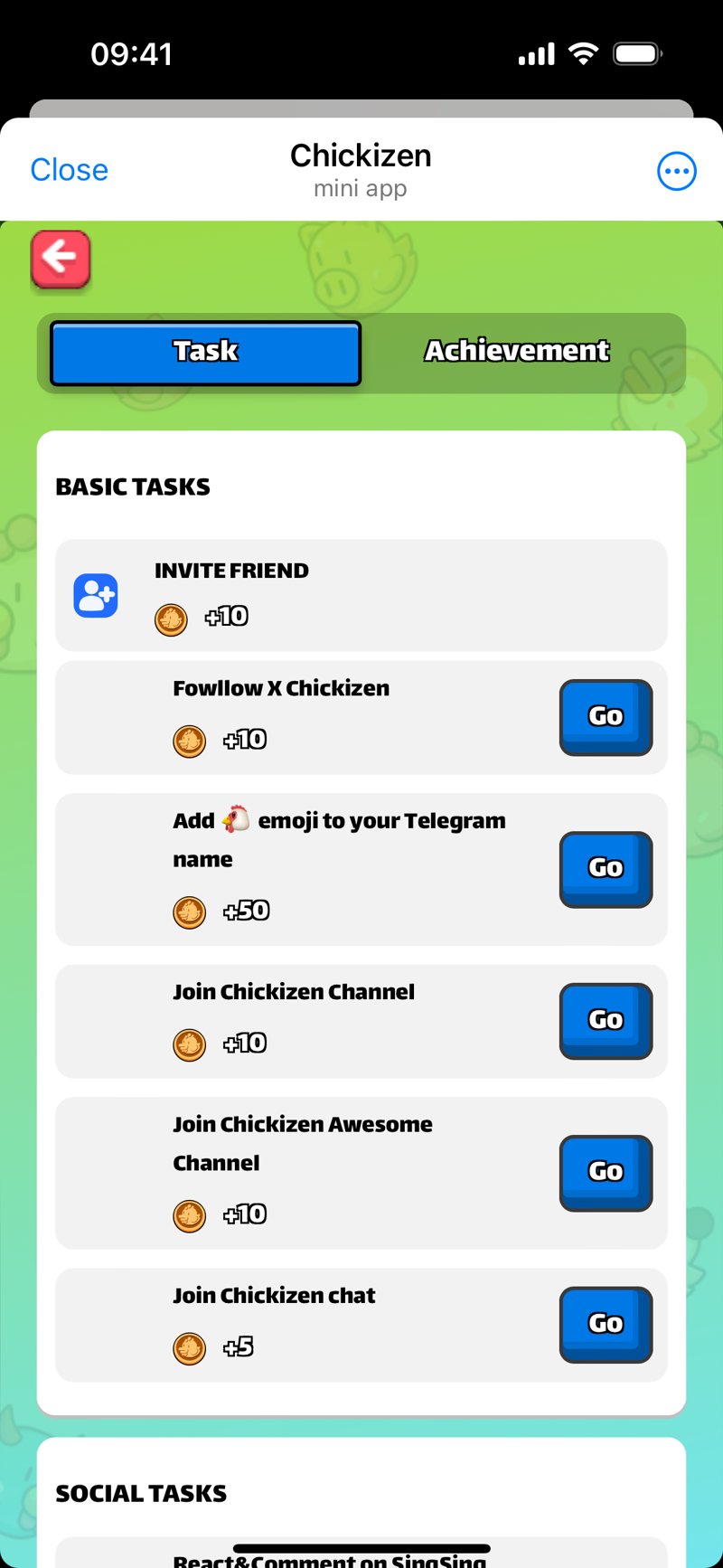 Dapp screenshot