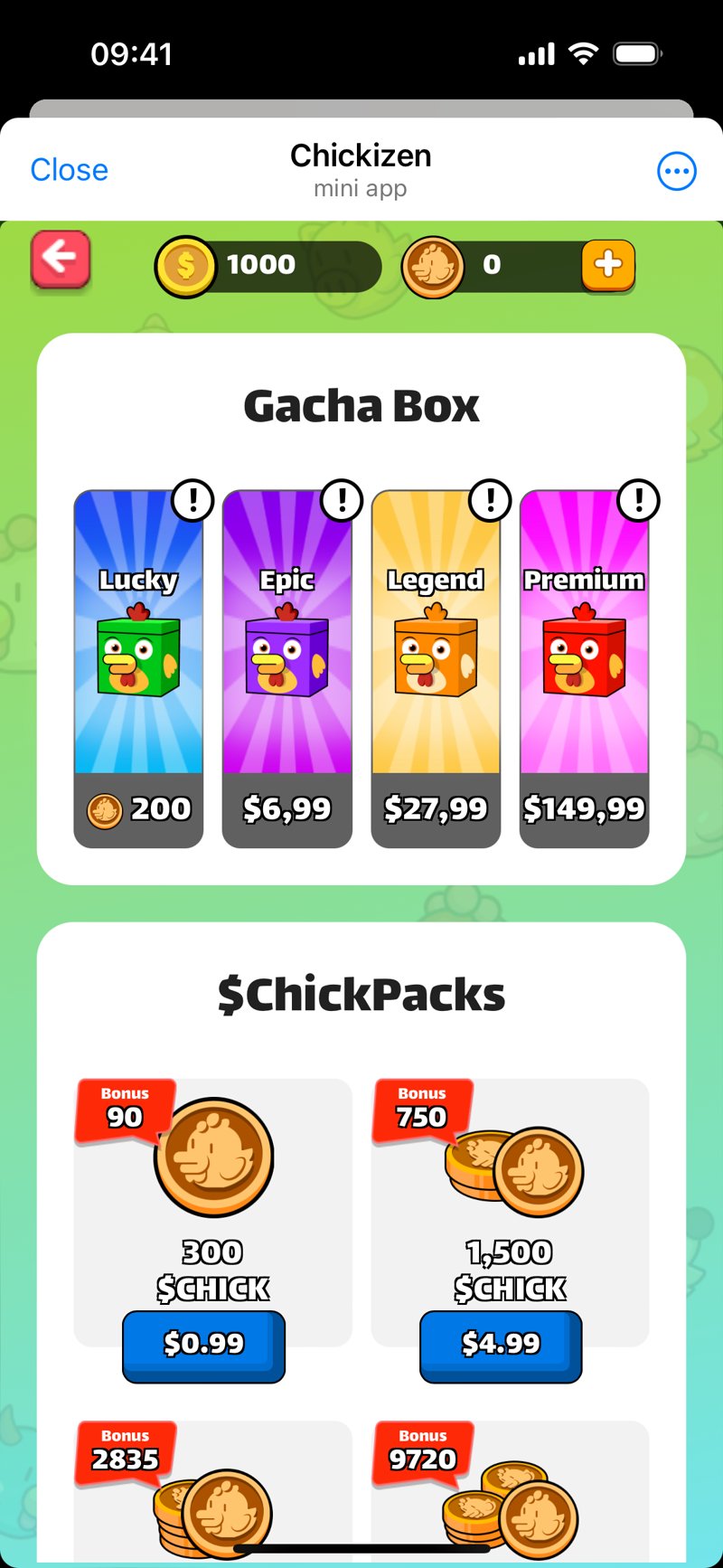 Dapp screenshot