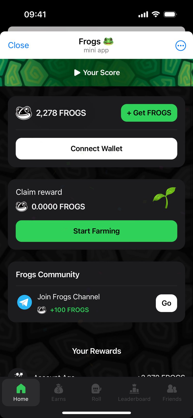 Dapp screenshot