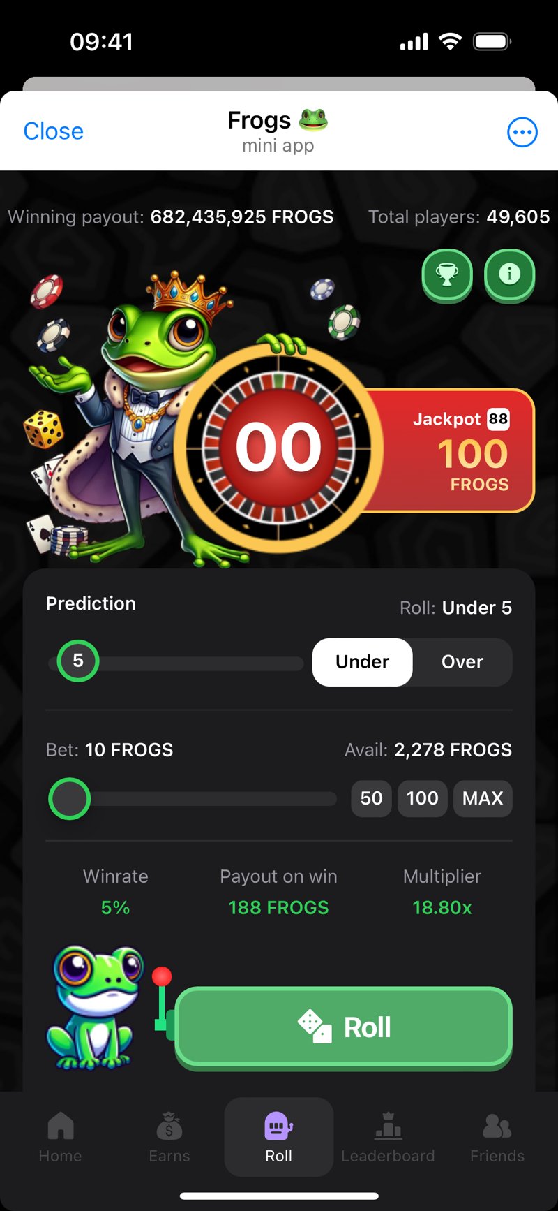 Dapp screenshot