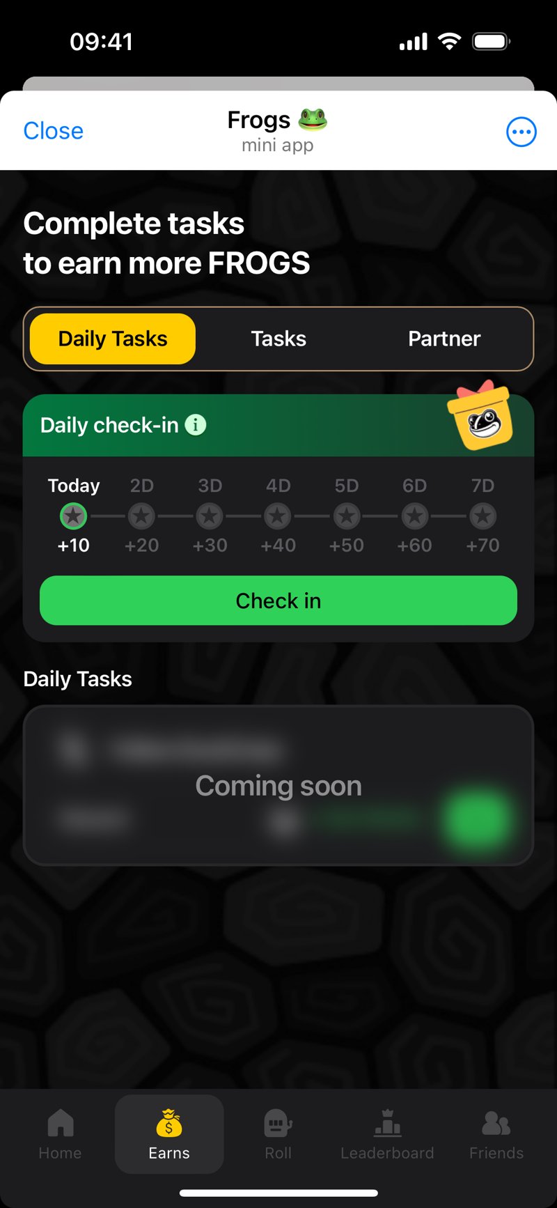 Dapp screenshot