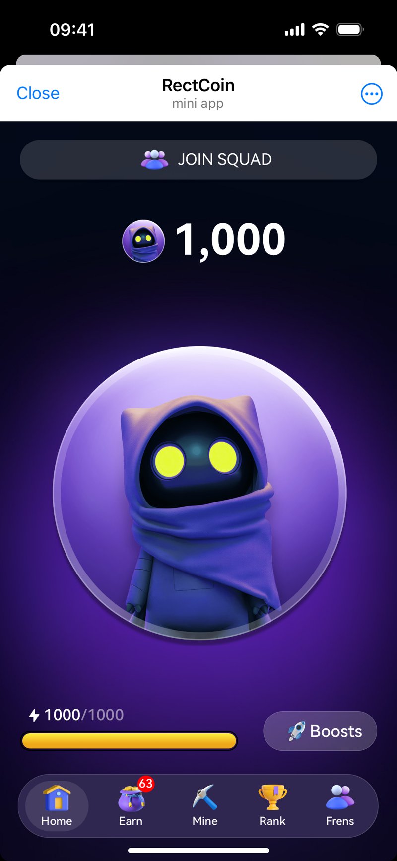 Dapp screenshot