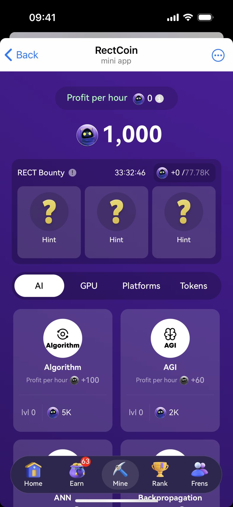 Dapp screenshot