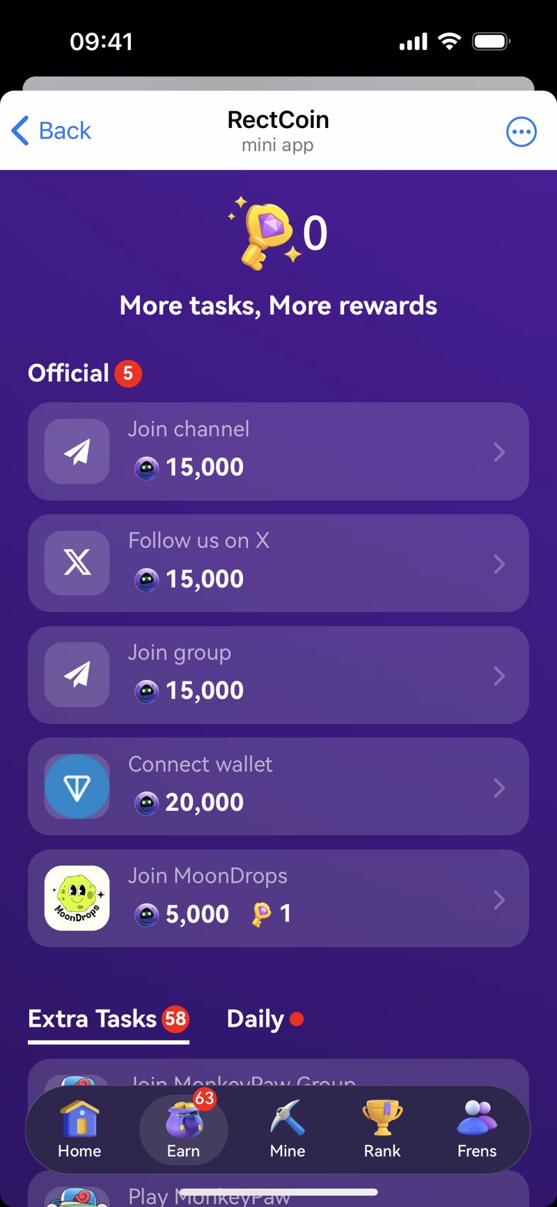 Dapp screenshot