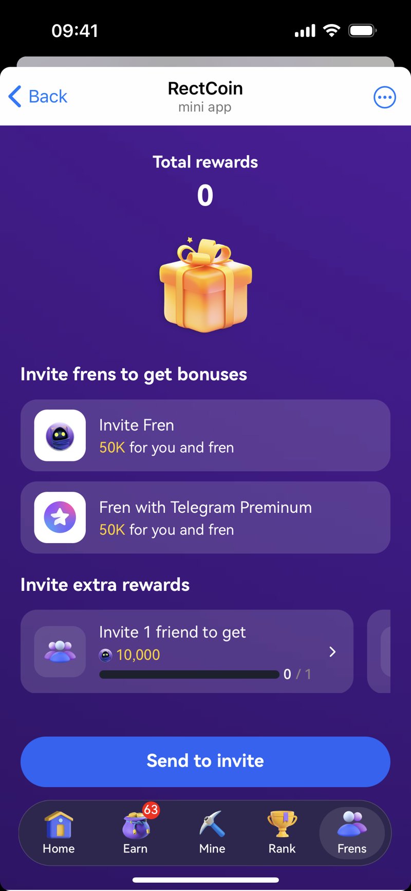 Dapp screenshot