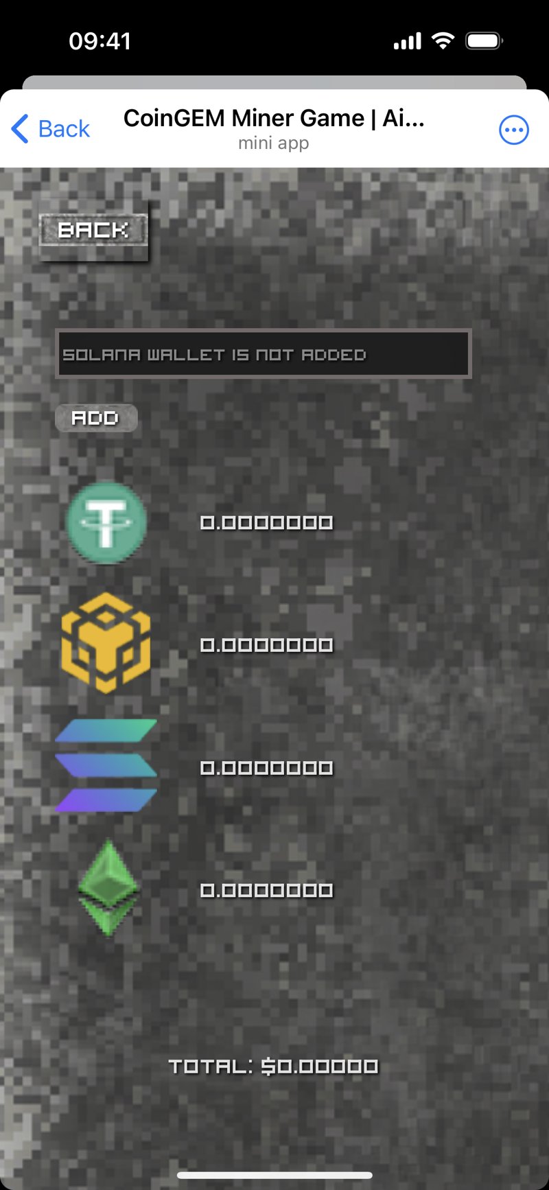 Dapp screenshot