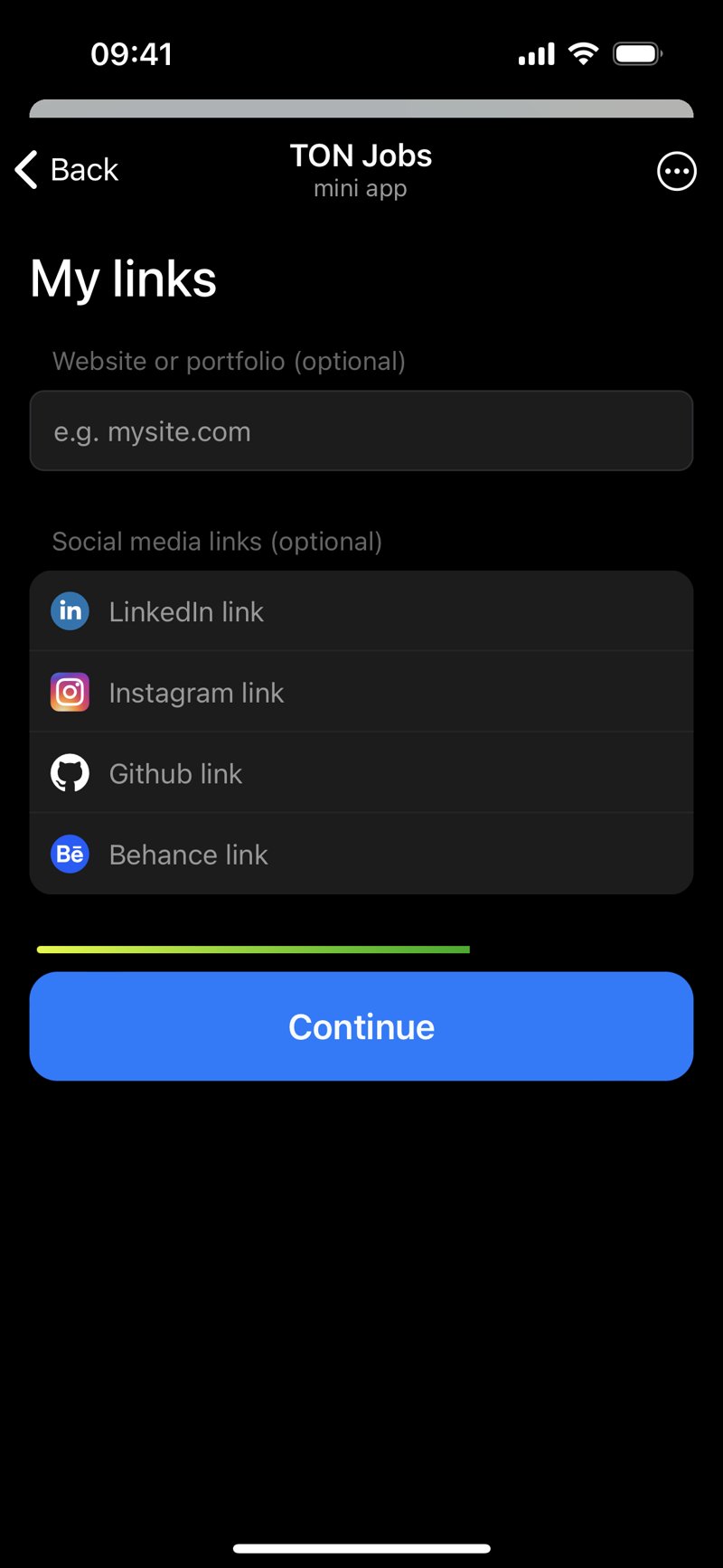 Dapp screenshot
